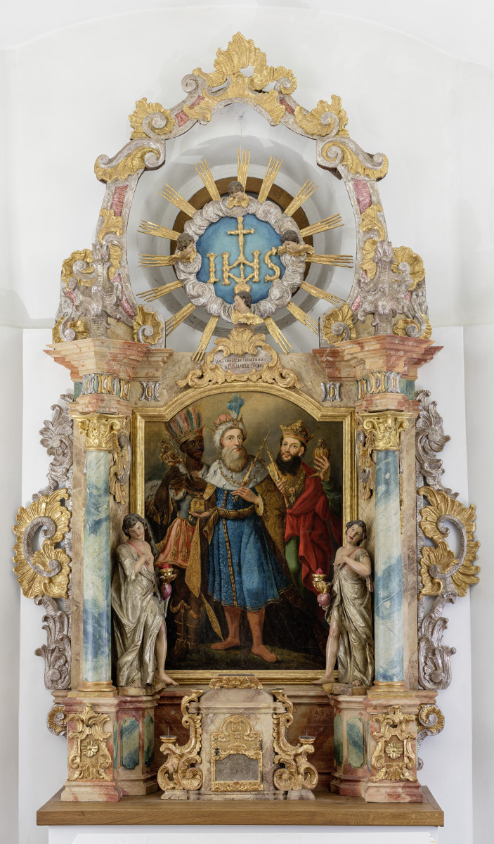 The high altar in Karlovac, Banija (Croatian Conservation Institute Photo Archive, photo by Goran Tomljenović, 2017)