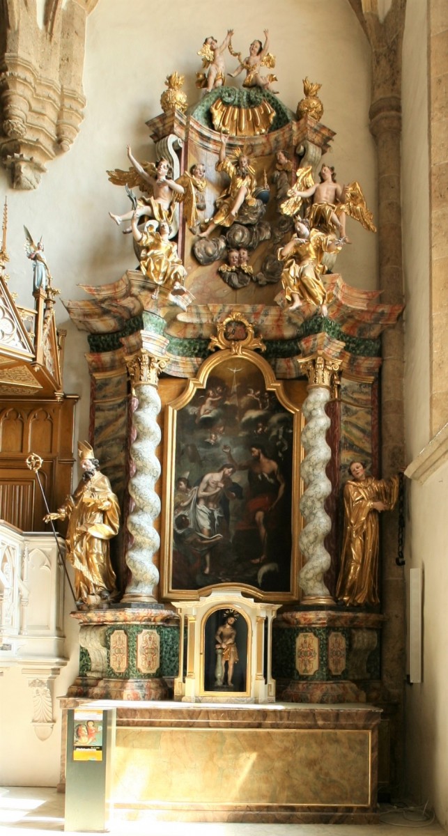 The altar of St John in the parish church of Semriach (photo by Diocesan Museum Graz, Karin Weninger, 2006)