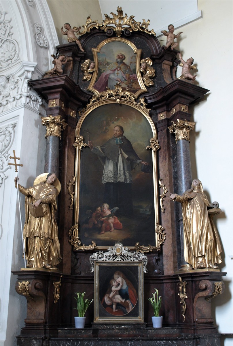 The altar of St John of Nepomuk, parish church St John the Baptist (Grabenkirche), Graz (photo by Anja Lindbichler, 2018)