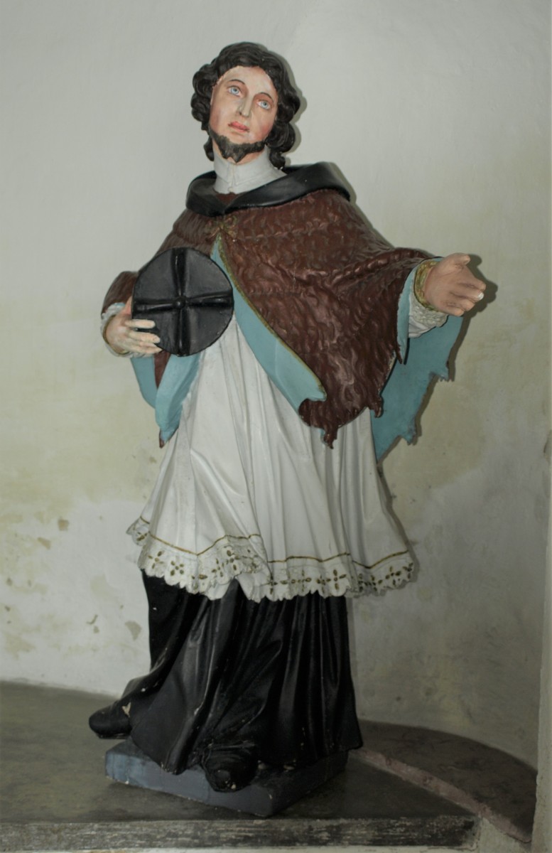 The statue of St John of Nepomuk in a chapel at Sternäckerweg, Graz (photo by Anja Lindbichler, 2018)