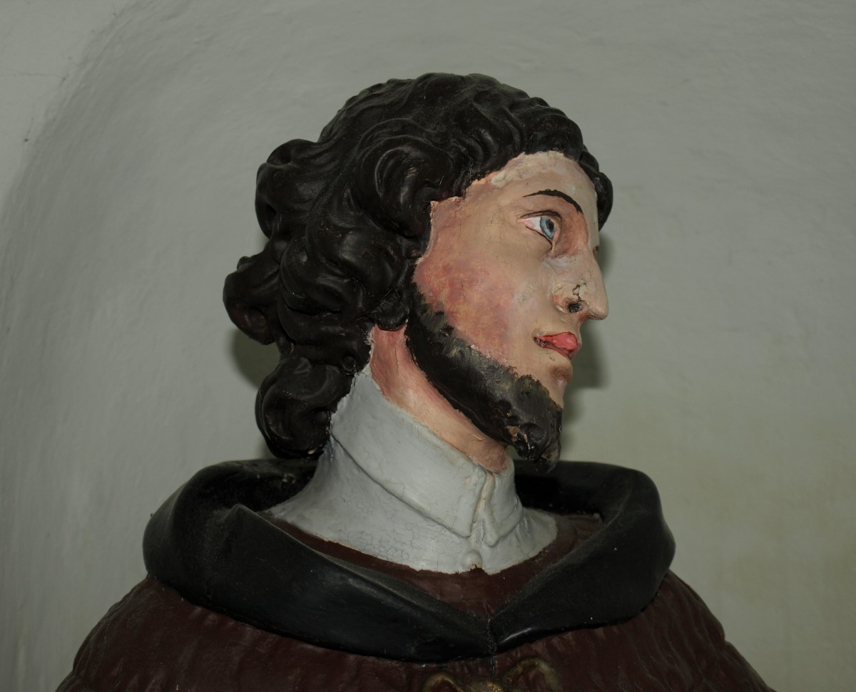 St John of Nepomuk, detail, Sternäckerweg, Graz (photo by Anja Lindbichler, 2018)