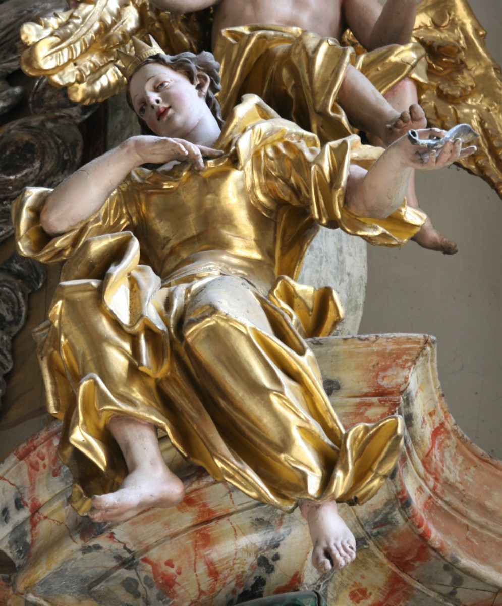 St Catherine, altar of St John, parish church of Semriach (photo by Diocesan Museum Graz, Karin Weninger, 2006)