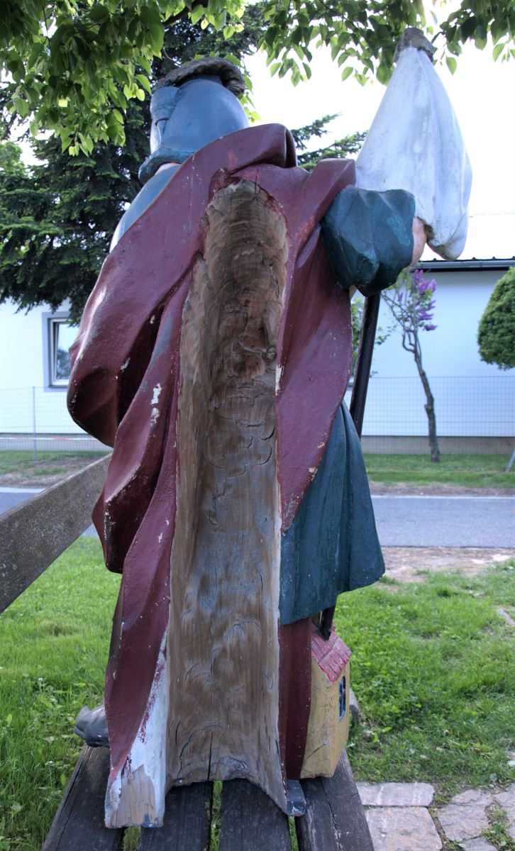 Back side of St Florian, detail, Sternäckerweg Graz (photo by Anja Lindbichler, 2018)
