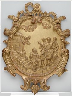 Relief Handing over the Keys of Heaven to Peter, Universalmuseum Joanneum, Alte Galerie (photo by Nicolas Lackner, Universalmuseum Joanneum, Graz, 2018