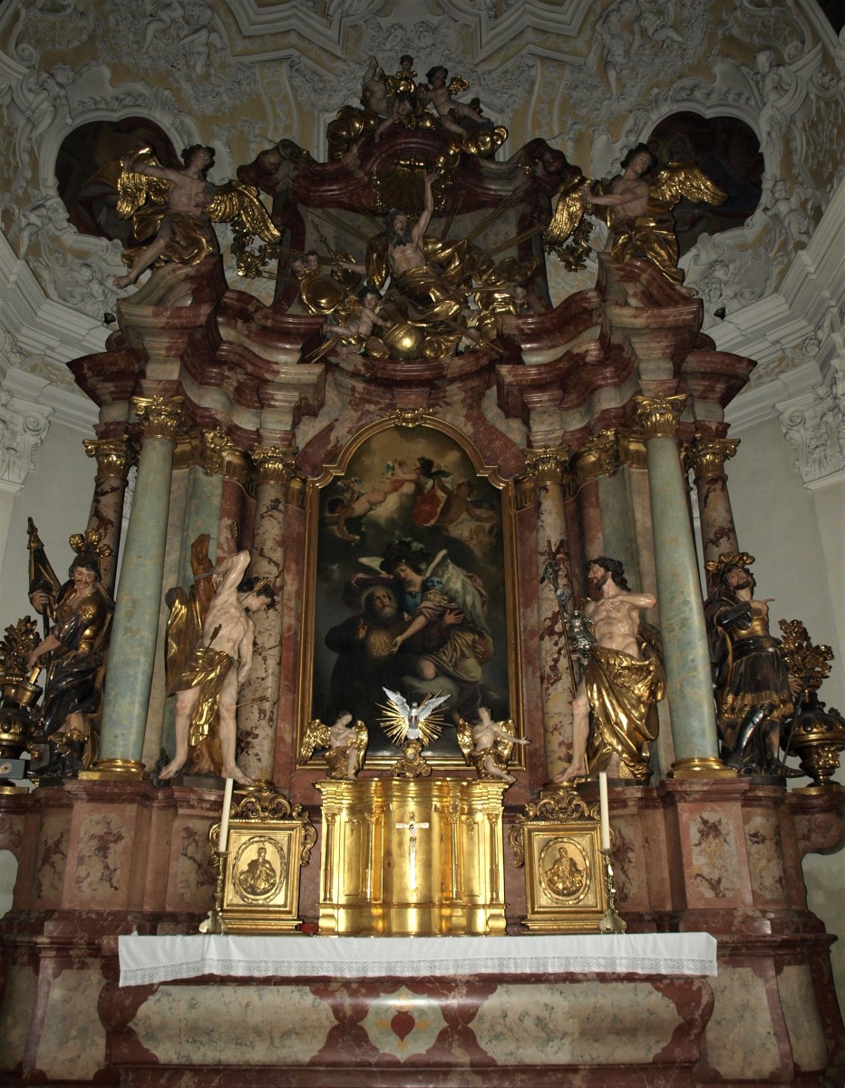 The high altar of Welsche church in Graz (photo by Christina Pichler, 2018)