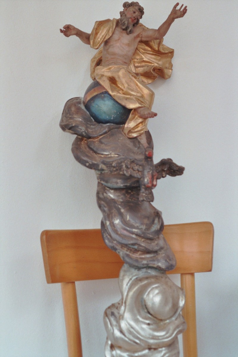 The sculptural group of the baptismal font of the parish church in St Ruprecht an der Raab (photo by Diocesan Museum Graz, Teresa Losonc, 2005)