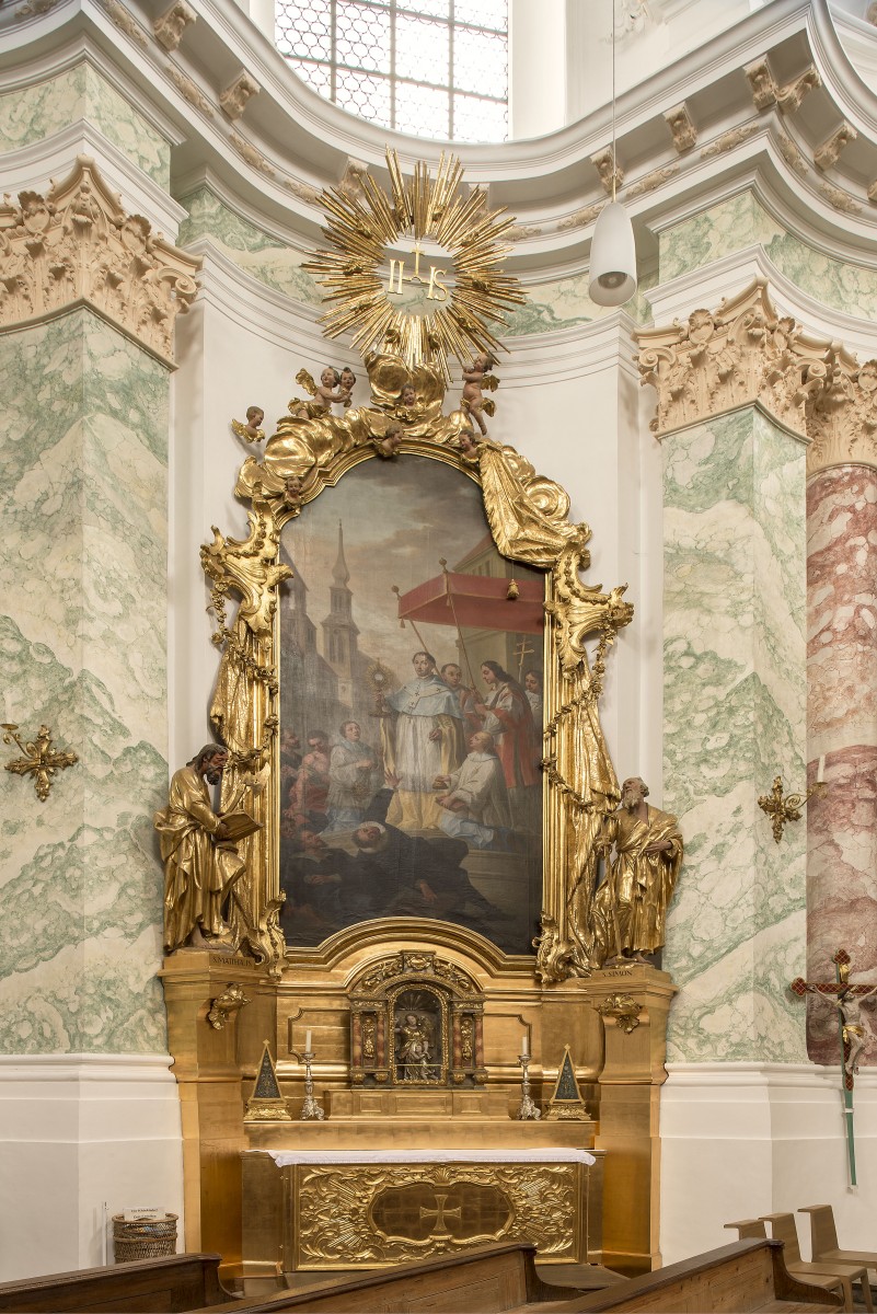 Altar St Norbert in St Michael, München Berg-am-Laim, Photo: M. Mannewitz, 2018