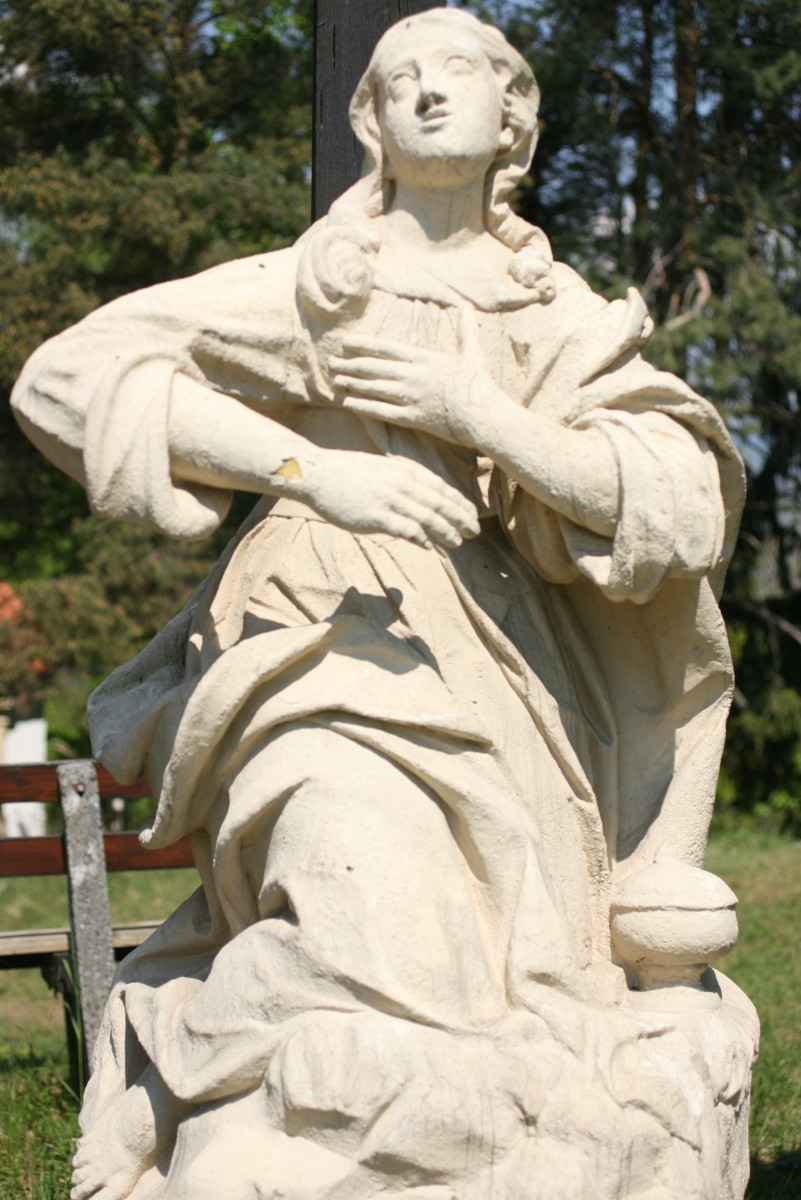The sculpture of Mary Magdalene, Holy Mountain, Bärnbach (photo by Diocesan Museum Graz, Eva Kullmer, 2007)