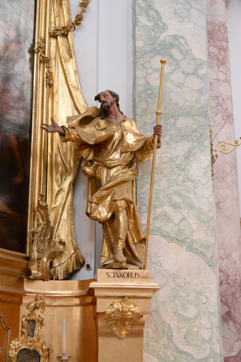 Altar St John Nepomuk in St Michael in Munich, Berg-am-Laim, Photo: M. Mannewitz, 2018