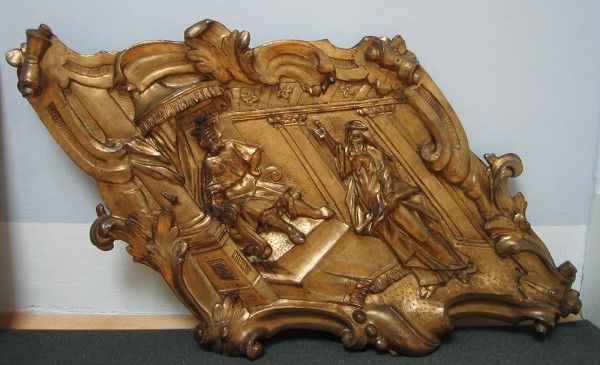 Relief “Moses before the Pharao” (photo by Universalmuseum Joanneum, 2006)