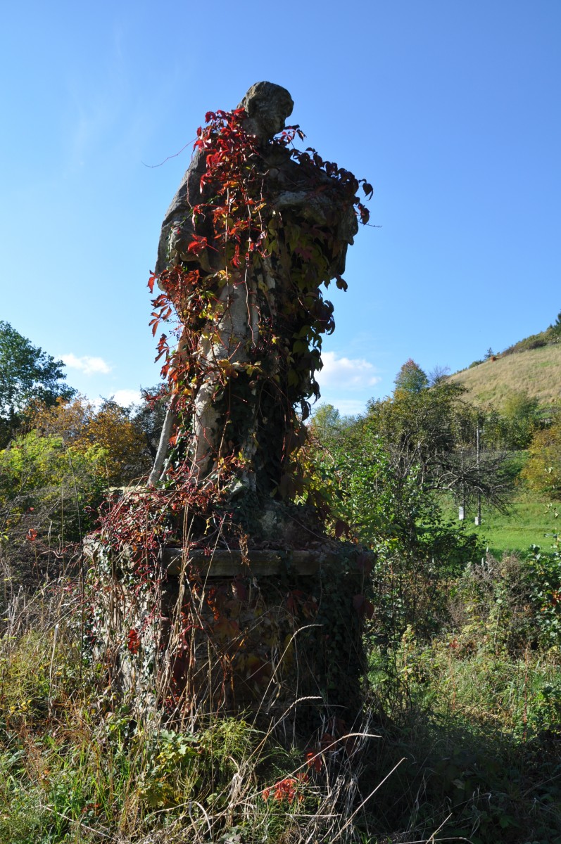 The statue of St John of Nepomuk (photo by Valentina Pavlič,  2016)