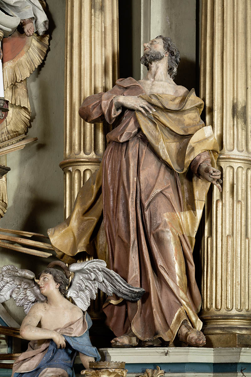 The sculpture of St Joseph (Croatian Conservation Institute Photo Archive, photo by Goran Tomljenović, 2018)